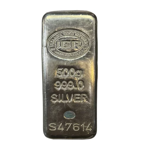 شمش عیار(IGR) وزن 500 گرم عیار 999 سال 2025